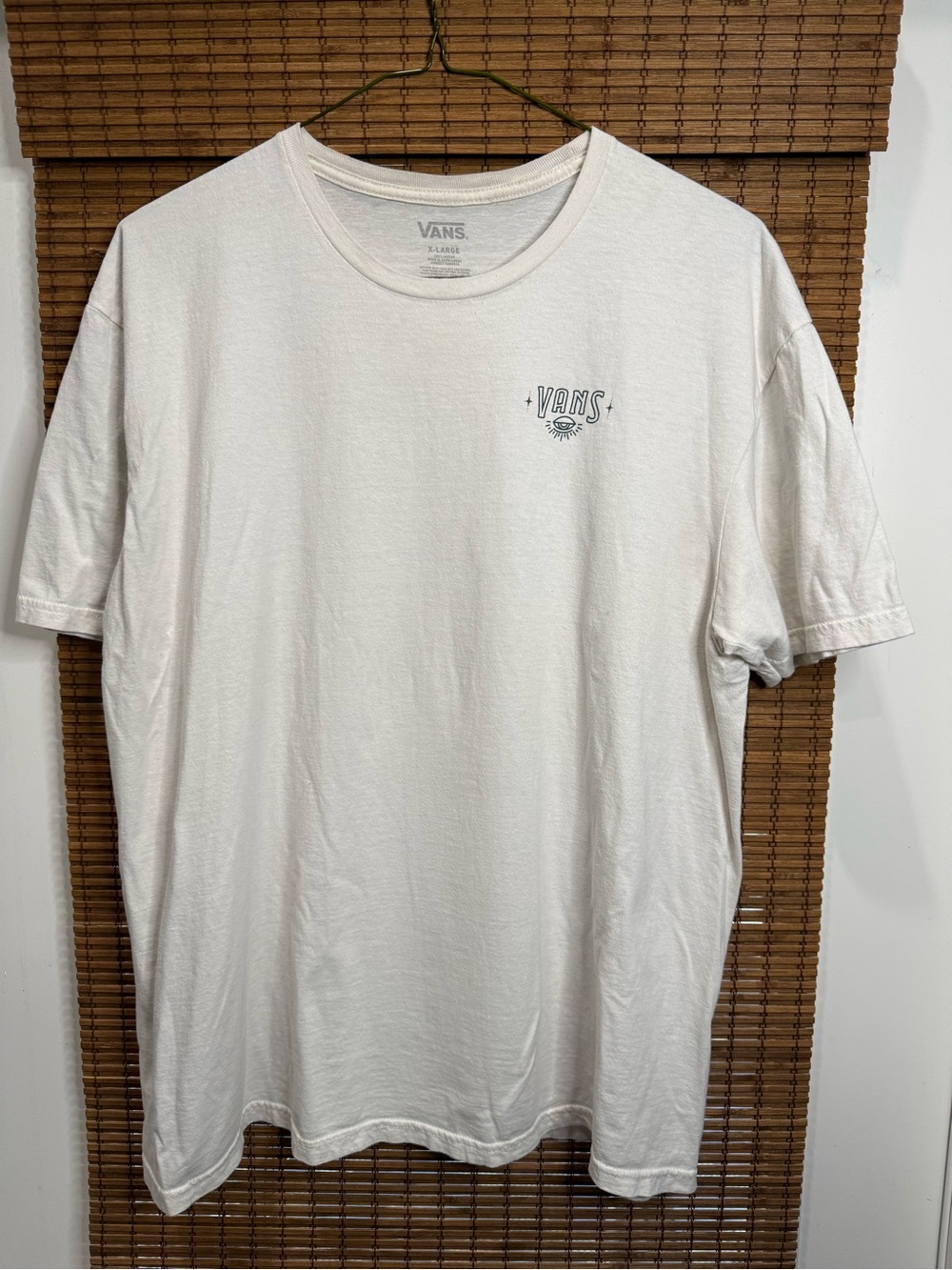 Vans Off-White Small Chest Logo Short Sleeve Tee